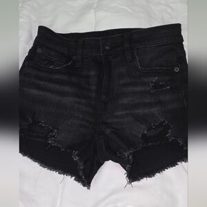 American Eagle Black Jean Shorts